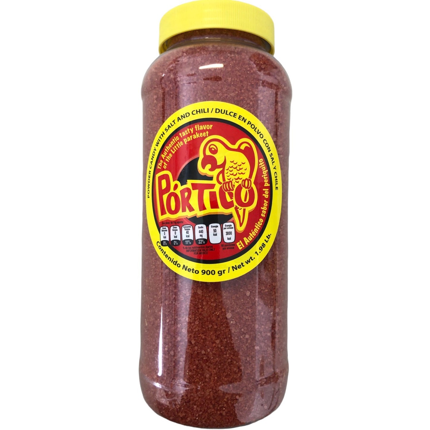 Pórtico dulce en polvo con sal y chile/ powder candy with salt and chili