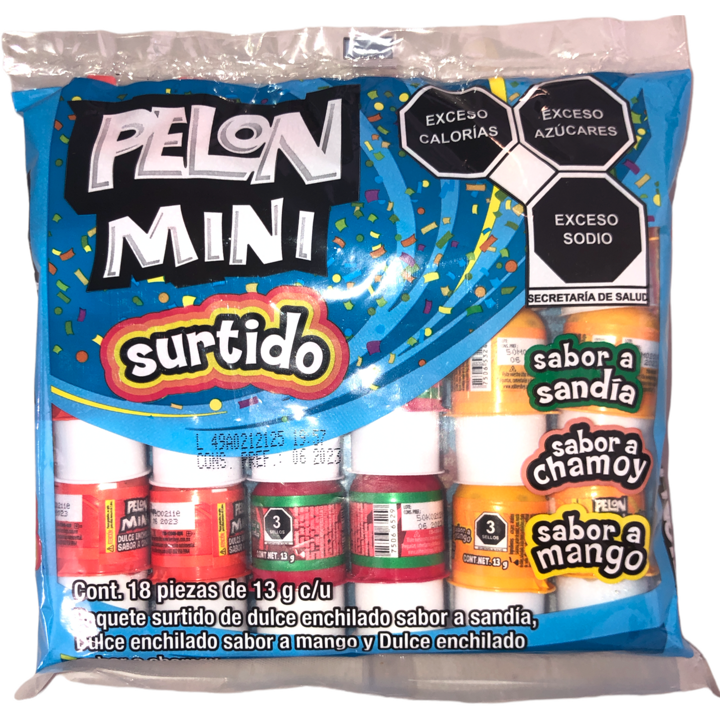 Pelon Minis - Assorted/Surtido 18 pcs.