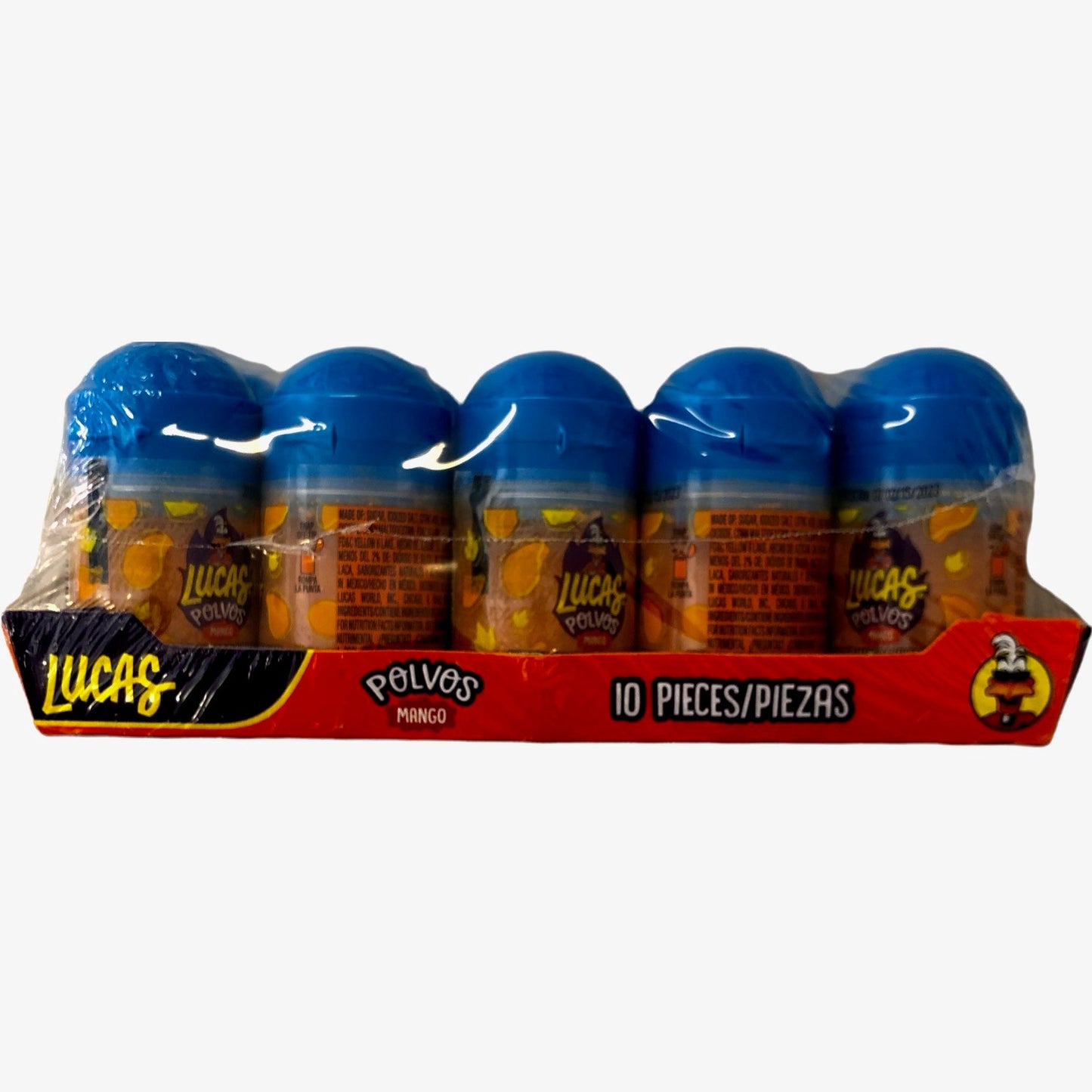 Lucas Polvos - Chamoy 10 pcs.