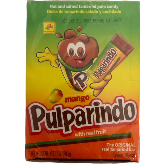 De La Rosa Pulparindo Bar - Mango 20 pcs.