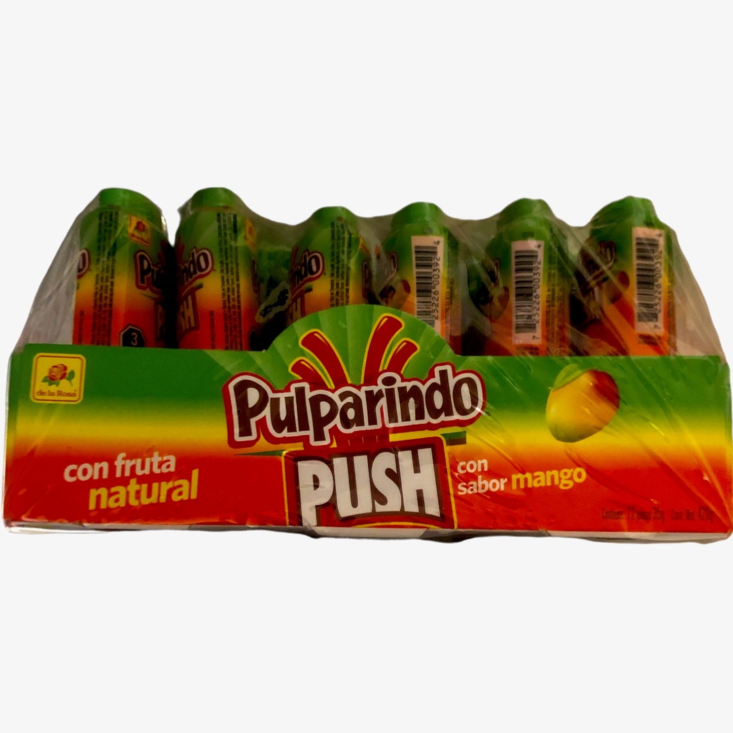 De La Rosa Pulparindo Push -Tamarindo 12 pcs.