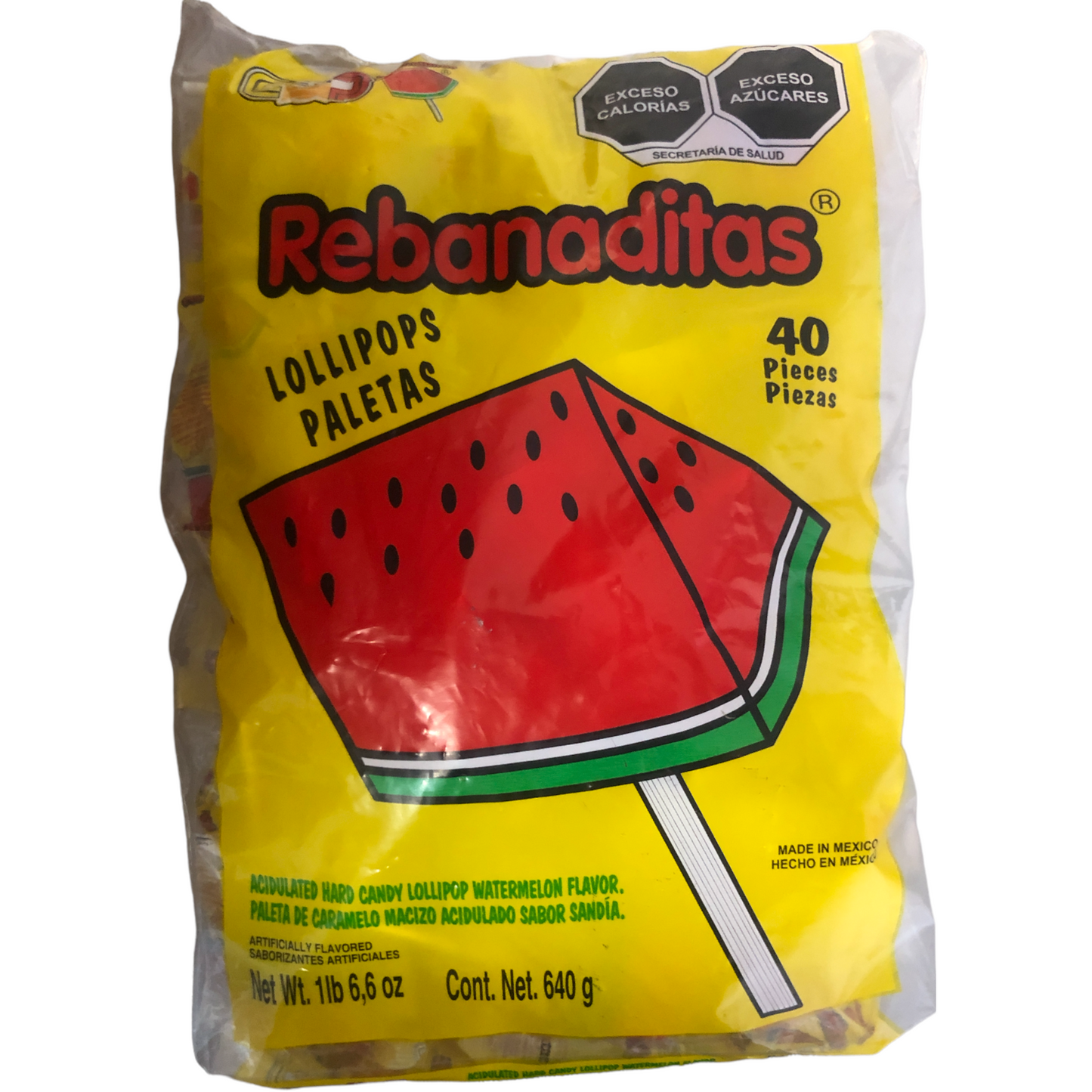 Vero Rebanaditas Watermelon Lollipop (NO CHILI) 20 pcs