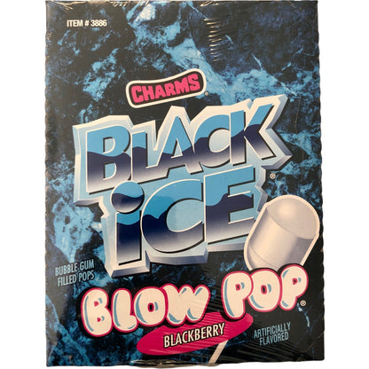 Charms "Black Ice" Blow Pop - 48 pcs.