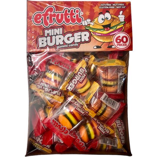 Efrutti Mini Burgers (60Pcs)