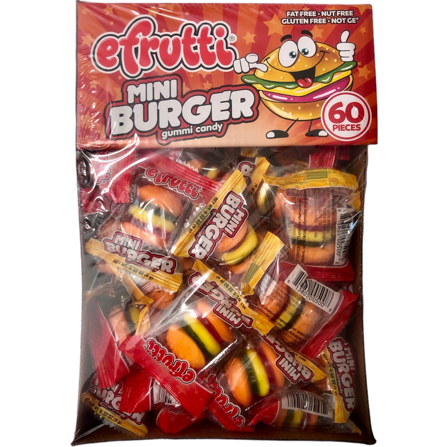 Efrutti Mini Hot Dogs (60Pcs)