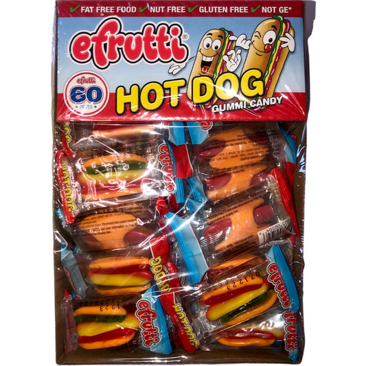 Efrutti Mini Hot Dogs (60Pcs)