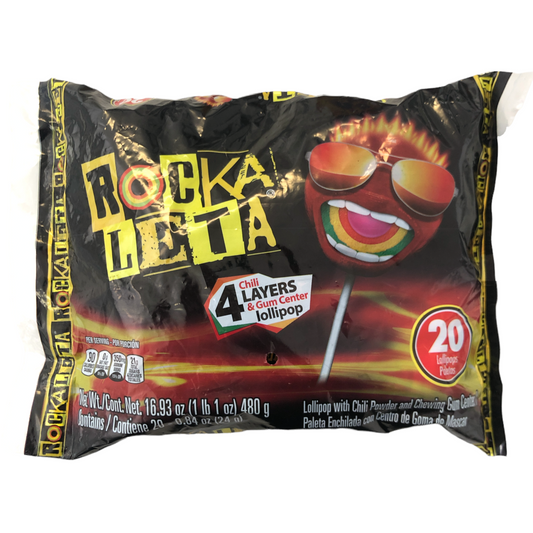 Sonrics RockaLeta Lollipops - 20 Pcs.