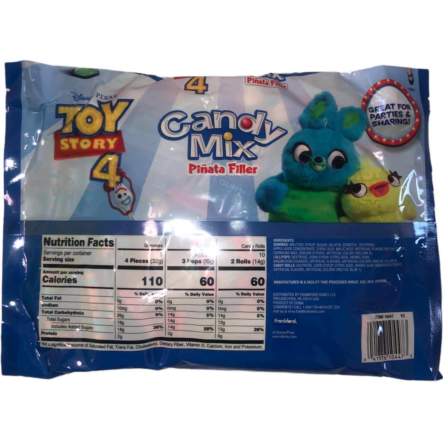 Disney Pixar Toy Story Candy Mix Piñata Filler