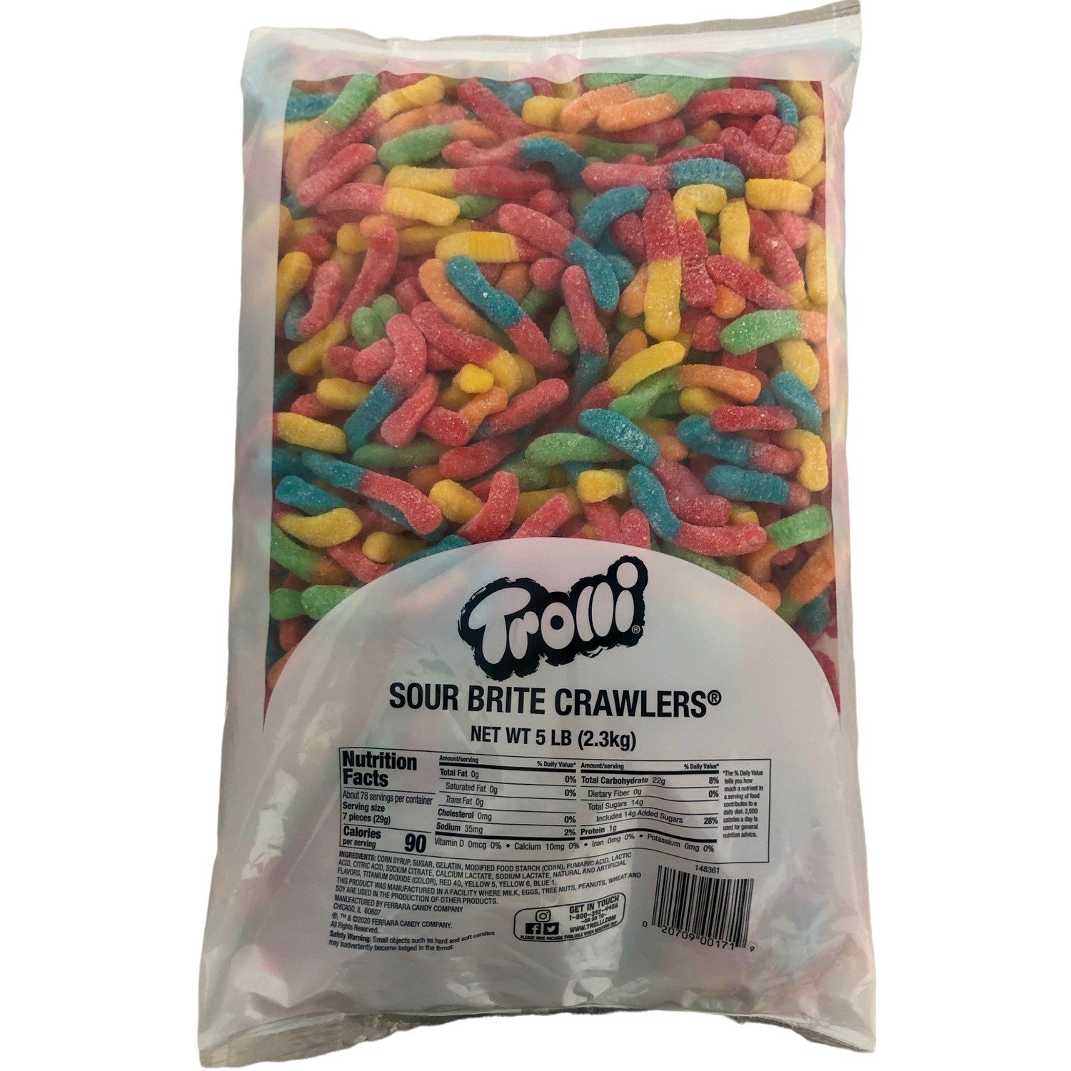 Trolli Sour Brite Crawlers (5lbs) – La Botana Dulcería